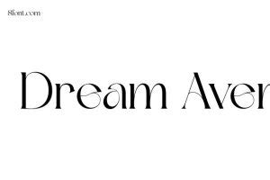 Dream Avenue Font - Free Font Download