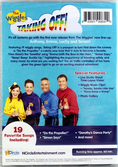 The Wiggles: Taking Off! - Walmart.com | The wiggles, Child actors, Dvd ...