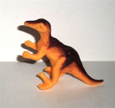 Toy Major 2002 Plastic Dinosaur Velociraptor 2.5" Loose Used