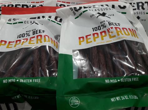 2-pack Oberto Classics Beef Pepperoni Sticks Snacks 24 Oz - Etsy