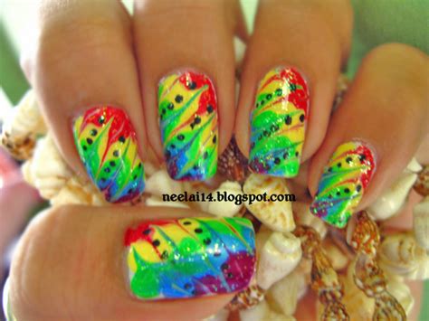 ♥ naiL staSh ♥: rainbow colorful nail art