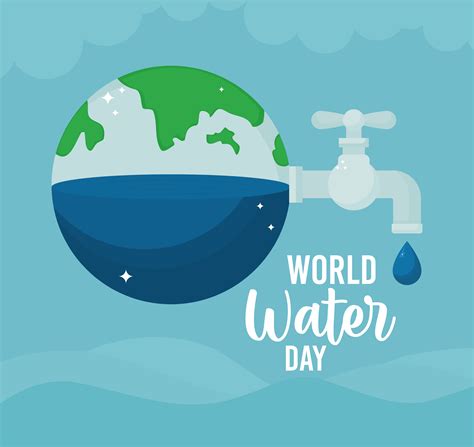 world water day poster 6617687 Vector Art at Vecteezy