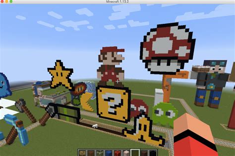 Minecraft Super Mario Build