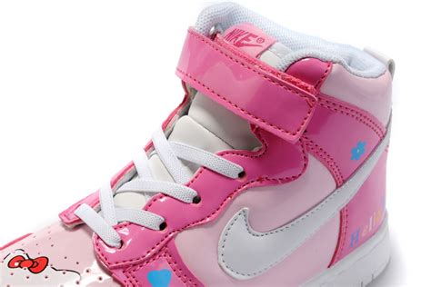 Nike Hello Kitty High Dunks Shoes For Kids