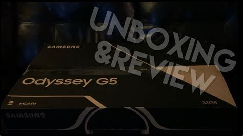 Samsung Odyssey G5 32' Monitor Unboxing, Review & Gameplay - YouTube