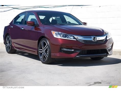 2017 Basque Red Pearl II Honda Accord Sport Special Edition Sedan ...