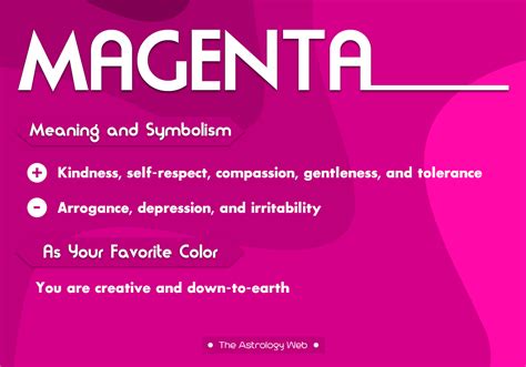 Magenta Color Meaning and Symbolism | The Astrology Web