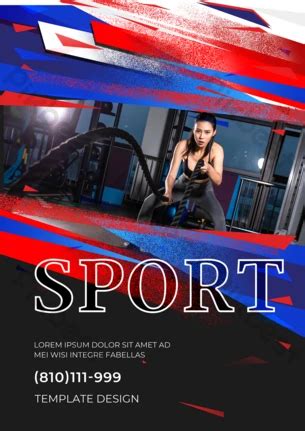 Abstract Sports Grey Red Flyer | PSD Free Download - Pikbest