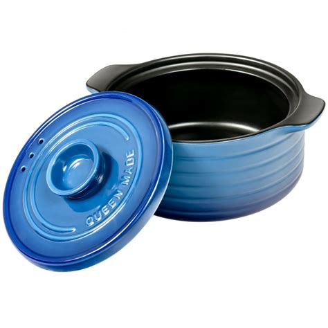 2 Pieces Ceramic Cookware Set with Lid and Insulated Handle - Costway