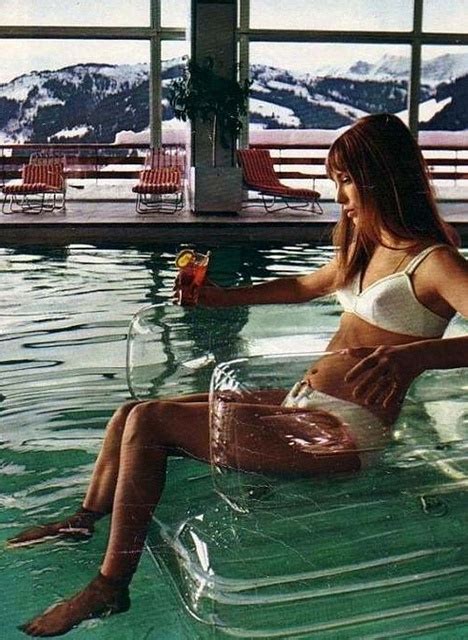 Jane Birkin in the pool by samlovesherdog, via Flickr | Jane birkin ...