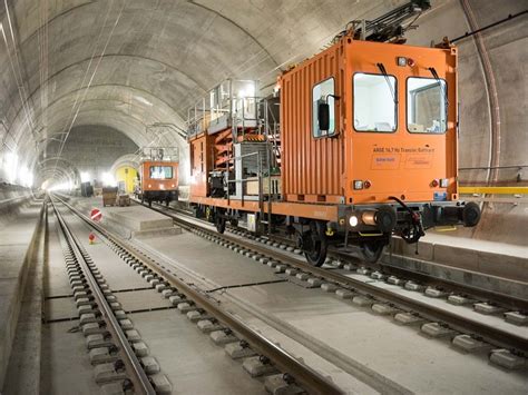 Gotthard Base Tunnel, Switzerland - Railway Technology