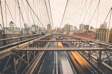 Brooklyn Bridge | High-Quality Industrial Stock Photos ~ Creative Market