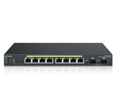 EWS2910P - Managed 8 Port Gigabit PoE Switch | EnGenius