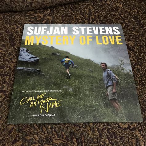 Sufjan Stevens - Mystery of Love (RSD 2018 Clear Vinyl) | Call me, Sufjan stevens, Somewhere in ...