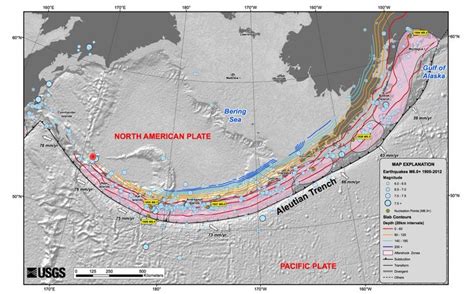 Mapping the Pacific/North American plate boundary at the Aleutian ...