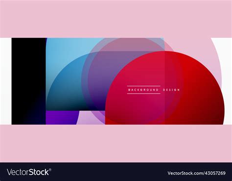 Geometrical minimal wallpaper geometric shapes Vector Image