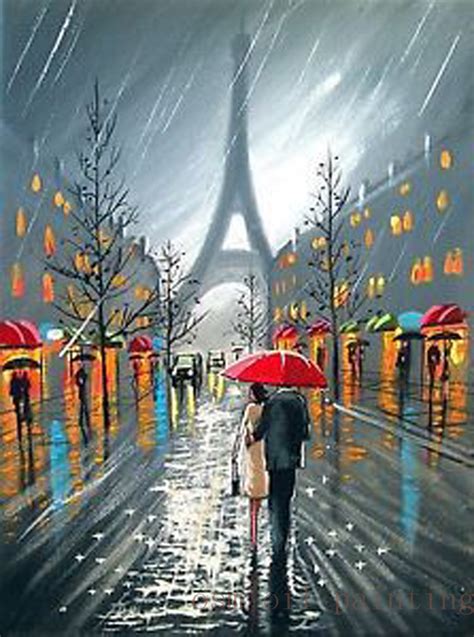 Red Umbrella Canvas Painting at PaintingValley.com | Explore collection ...