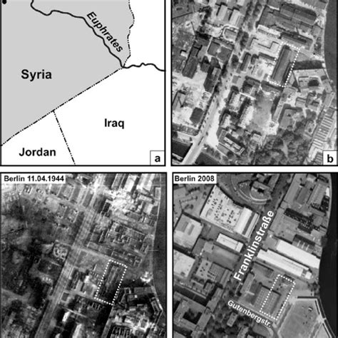 (a) Political map of current Syria and the neighbouring countries ...