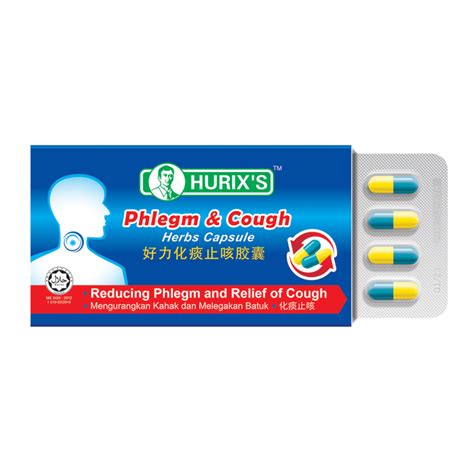 Hurix's Phlegm & Cough Herbs Capsule