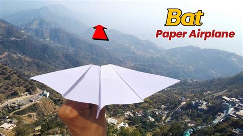 Bat Paper Airplane Easy : How to make a Bat Paper Plane | Paper Airplane Making Tutorial ...