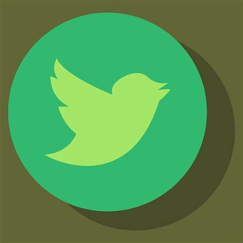 Tweet bird logotwitter icon buttonflat social vector eps ai | UIDownload