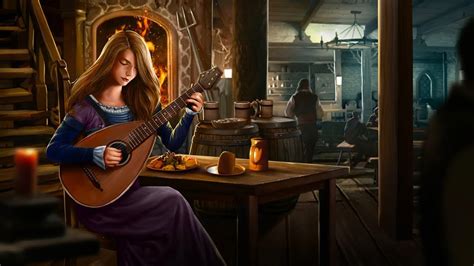 Medieval Lute Music - A Bard's Tale | Soothing, Peaceful, Relaxing ★117 ...