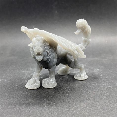 Manticore Miniature 3D Printed Duncan Shadow Louca Model - Etsy