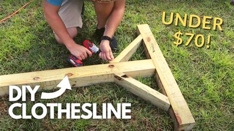 BUILDING A CLOTHESLINE + The BENEFITS of Using a Clothesline! | The ...