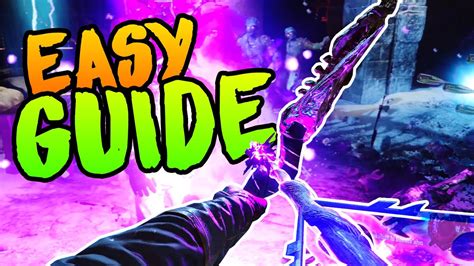 BEST VOID BOW UPGRADE GUIDE [EASY] Black Ops 3 Zombies Der Eisendrache ...