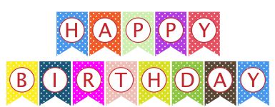 Happy Birthday Message Free Stock Photo - Public Domain Pictures