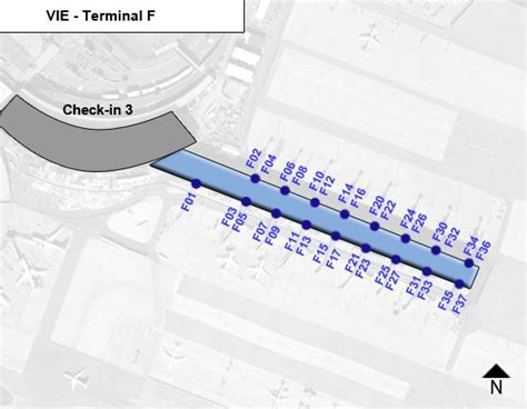 Vienna Airport Terminal Map