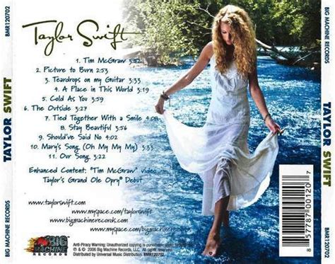 CD Image - Taylor Swift - Taylor Swift (2006) Original Version ...