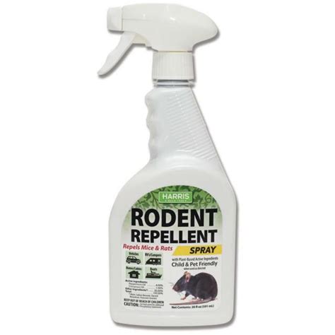 Harris Rodent Repellent Spray Essential Oils 20 Oz Mouse Rat Control Home Car | eBay