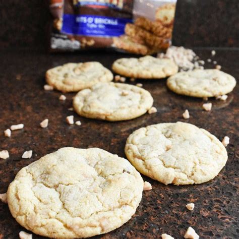 Heath Bits O'Brickle Cookie Recipe - Live Like You Are Rich