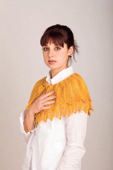 Golden Fichu Shawl - Knitting Patterns and Crochet Patterns from KnitPicks.com