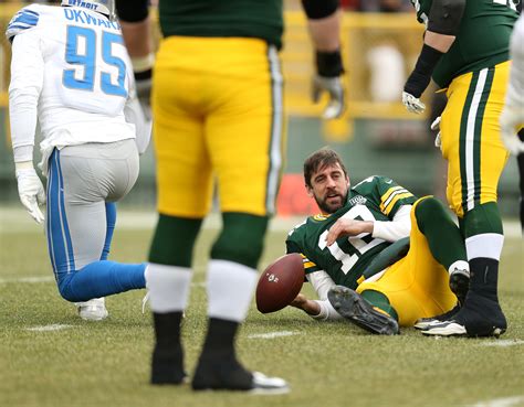 Aaron Rodgers Injury Timeline