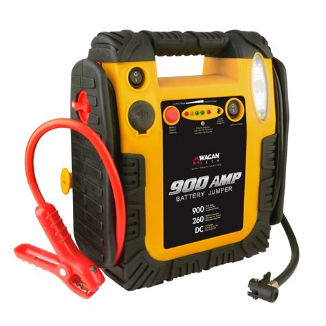 wagan tech power boost pack jump start jumper box 2412 900 amp