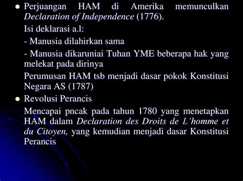 Hak-hak Asasi Manusia (HAM) - ppt download