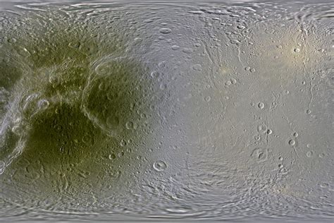 NASA releases stunning global maps of six of Saturn's moons