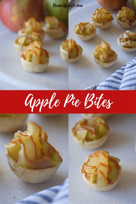 Apple Pie Bites Recipe Mini Dessert Divine Lifestyle