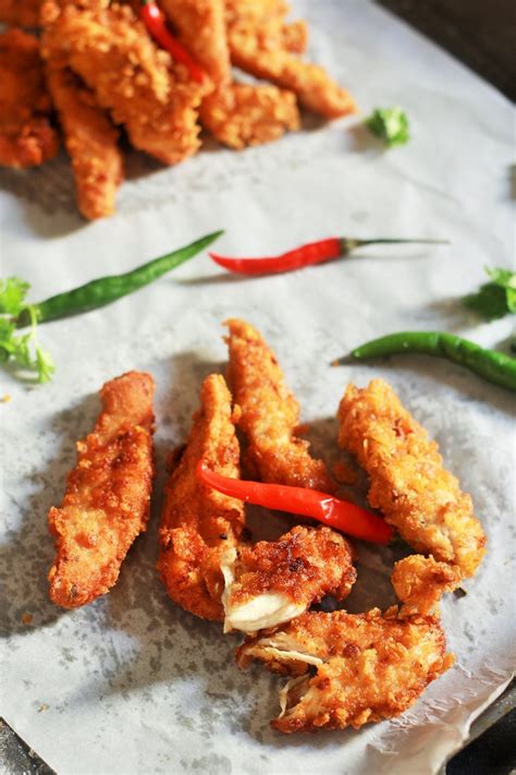 Homemade Crispy & Easy Chicken Strips Recipe | Fas Kitchen