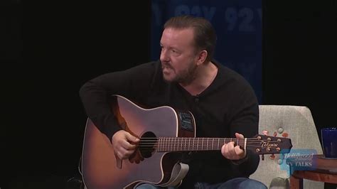 Ricky Gervais Sings a Song on His Hometown