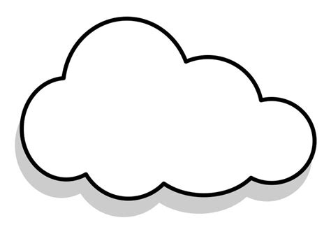 Dessin De Nuages Cool Stock Coloriage Nuage Img - Coloriage