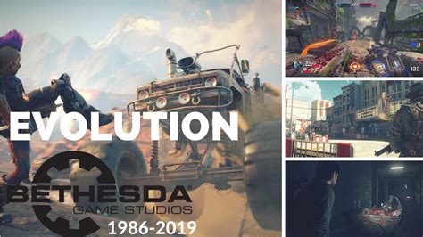 Evolution of Bethesda Softworks Games 1986-2019 - YouTube