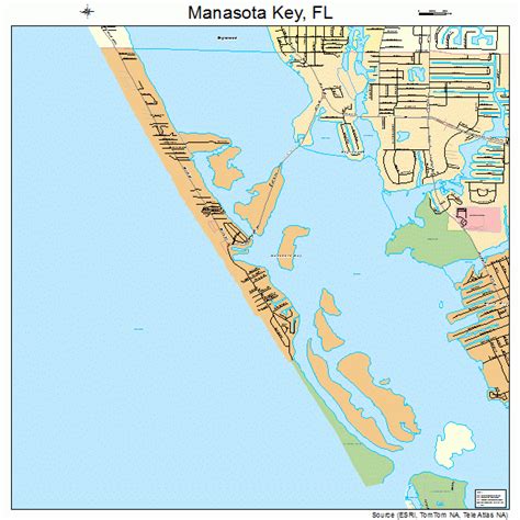 Printable Map Of Manasota Key Florida | Wells Printable Map