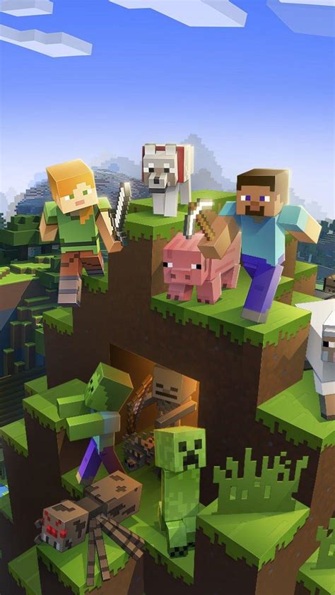 Minecraft Android Wallpapers - Top Free Minecraft Android Backgrounds - WallpaperAccess