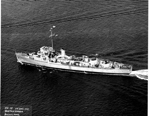 Destroyer Escort Photo Index DE- 51 USS BUCKLEY