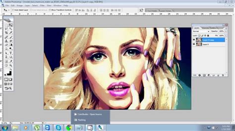 how to create quick vector art in photoshop - YouTube