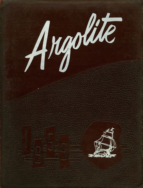 1959 yearbook from Argo Community High School from Summit argo, Illinois