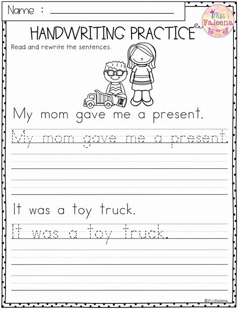 Free Printable Sentence Writing Worksheets - Printable World Holiday